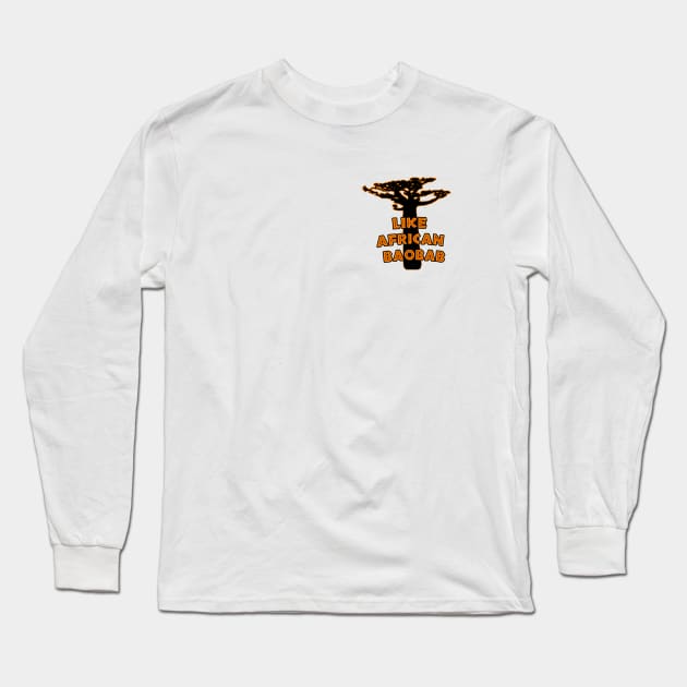 Baobab Long Sleeve T-Shirt by Vrbex